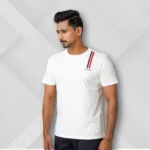 Esmore Premium Half Sleave T-shirt White