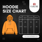 Esmore Oversized Short length Premium Hoodie | Black - Image 4