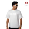 Premium Drop Shoulder Oversize T-shirt- White