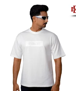 Premium Drop Shoulder Oversize T-shirt- White