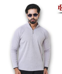 Esmore Preium 2*2 Rib Raglen Long Sleeve High neck Jacket